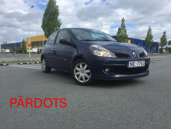 PĀRDOTS Renault Clio 1.5 DCI mnuālā 2006